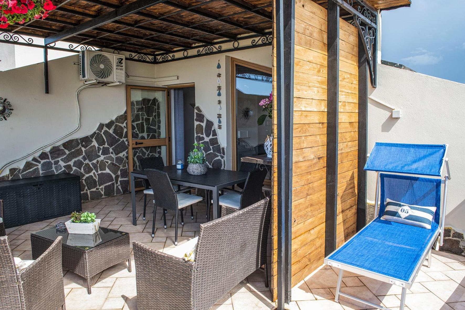 Апартаменты Casa I Gerani Vista Mare Альгеро Экстерьер фото